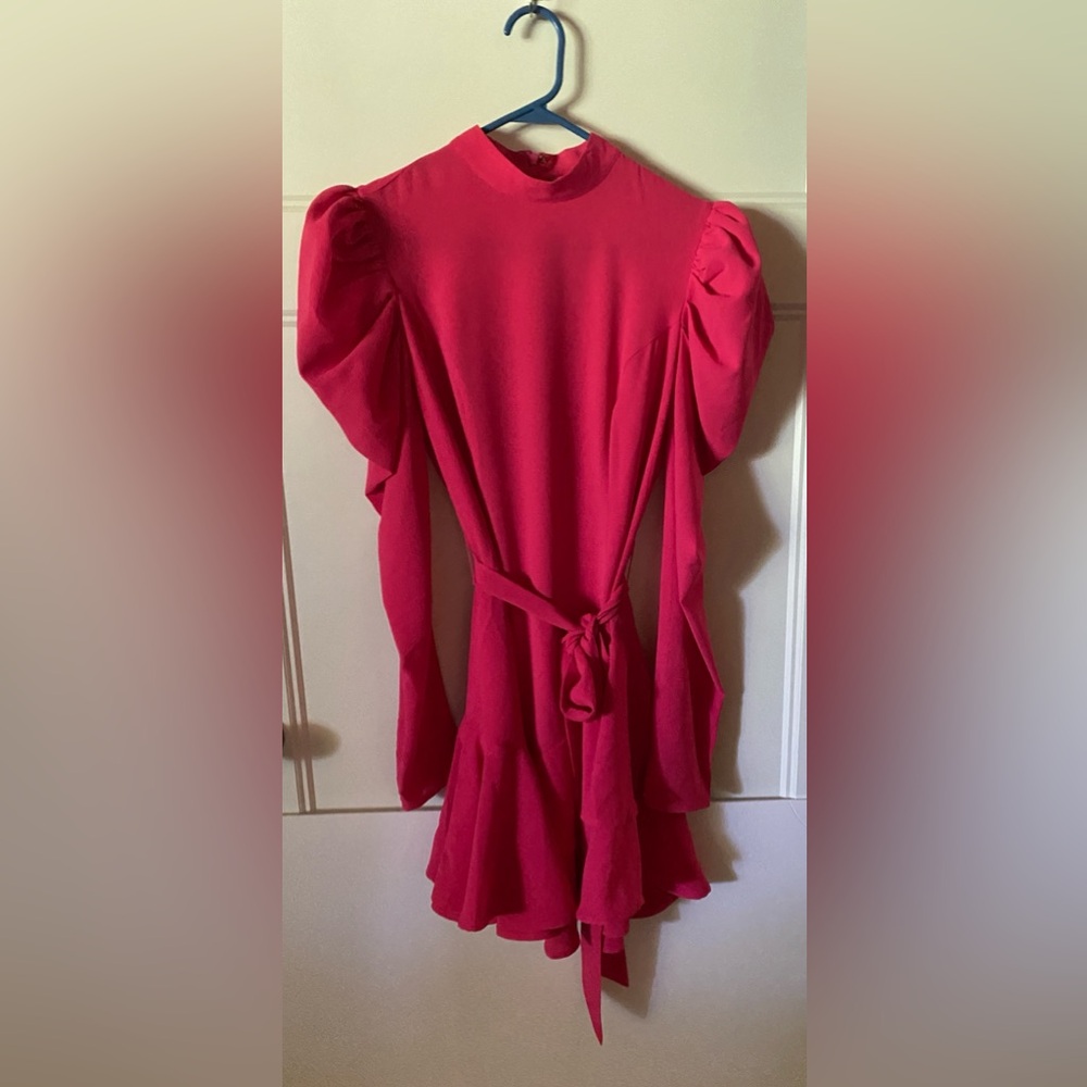 A. Calin by Flying Tomato Hot Pink Dress Size Small
